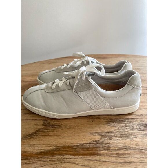 Vionic Lono Leather Lace Up Sneaker Mens 9.5 White Comfort Shoe main image 5